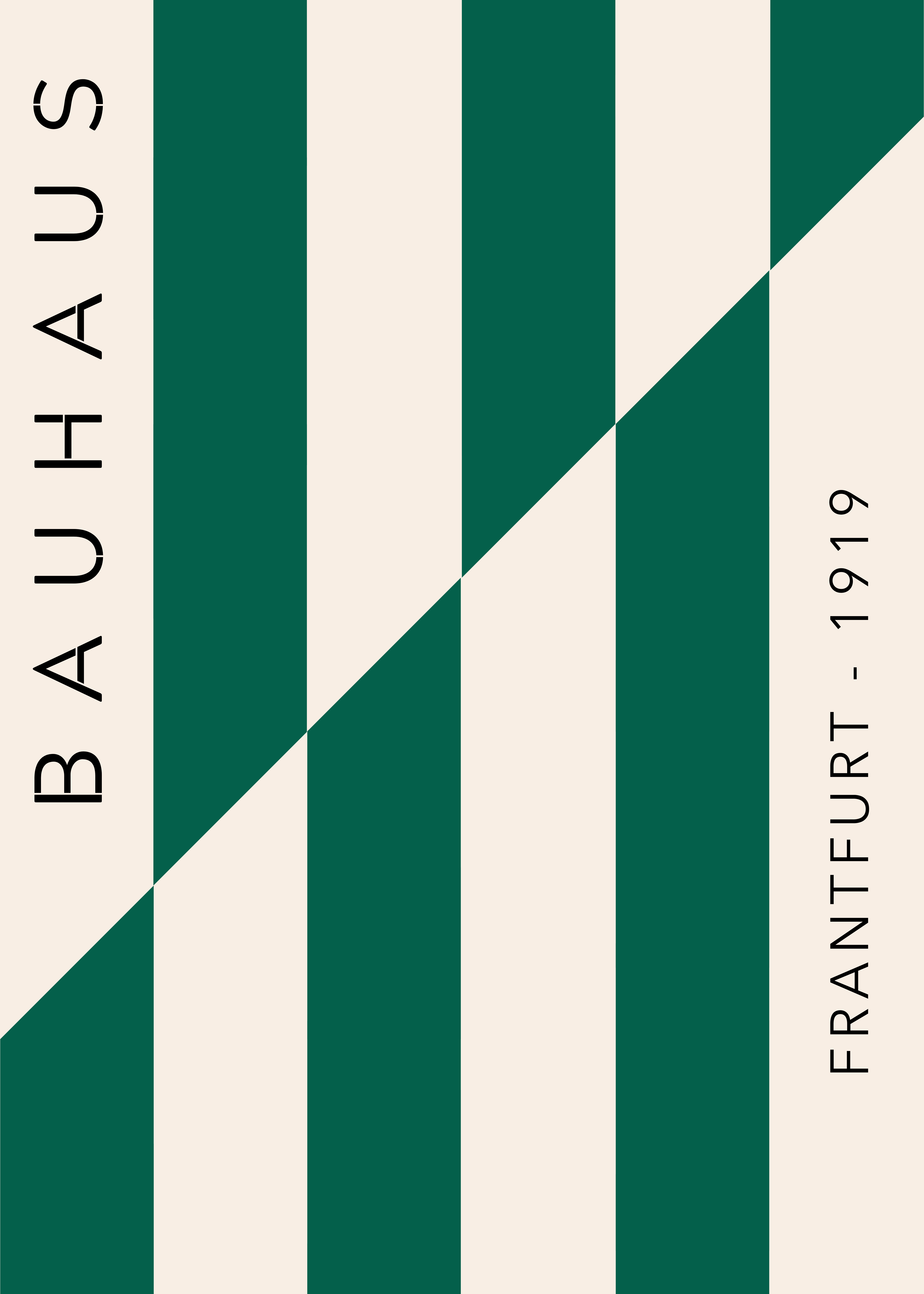 Bauhaus Green Geometry