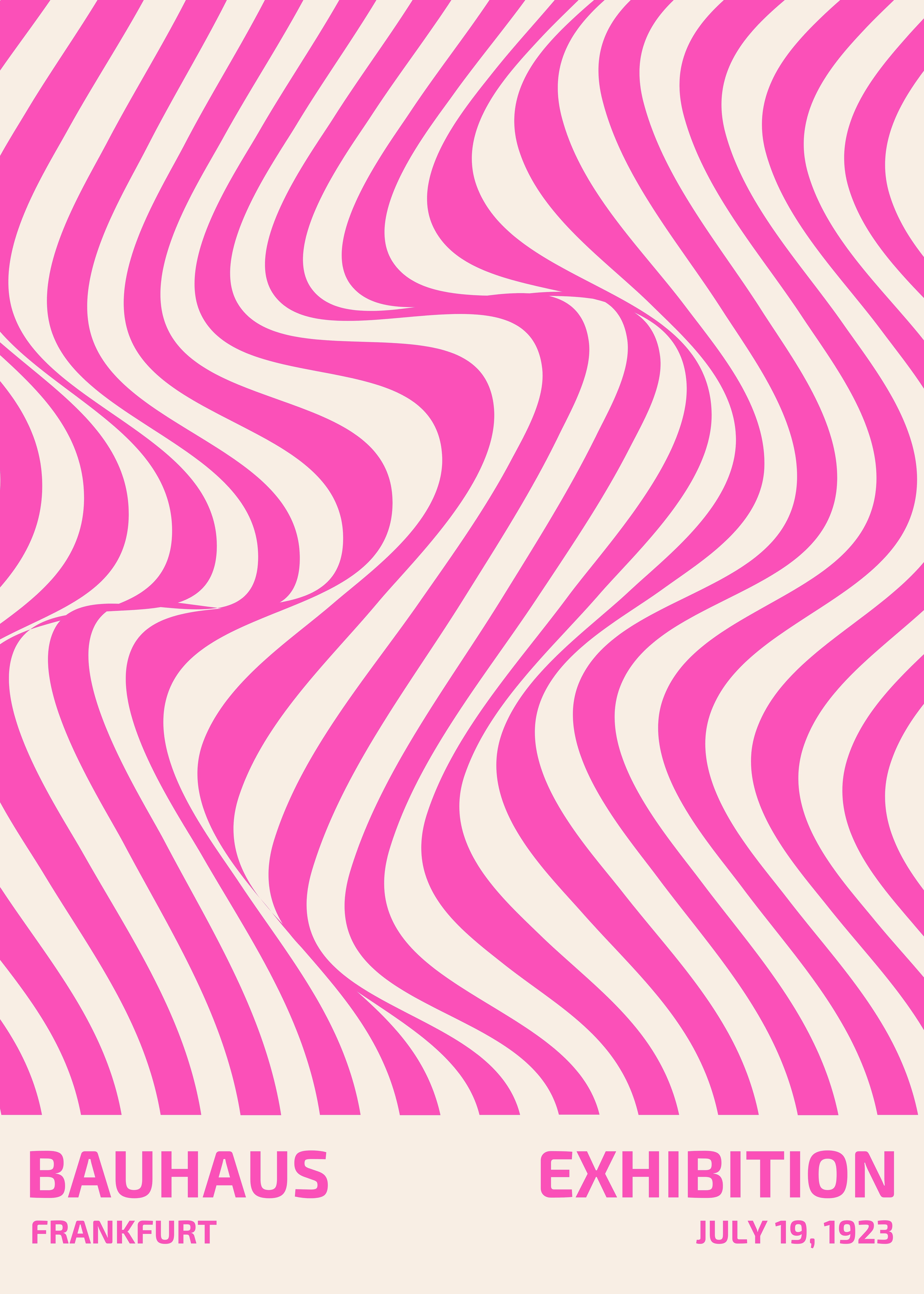 Bauhaus Pink Exhibition
