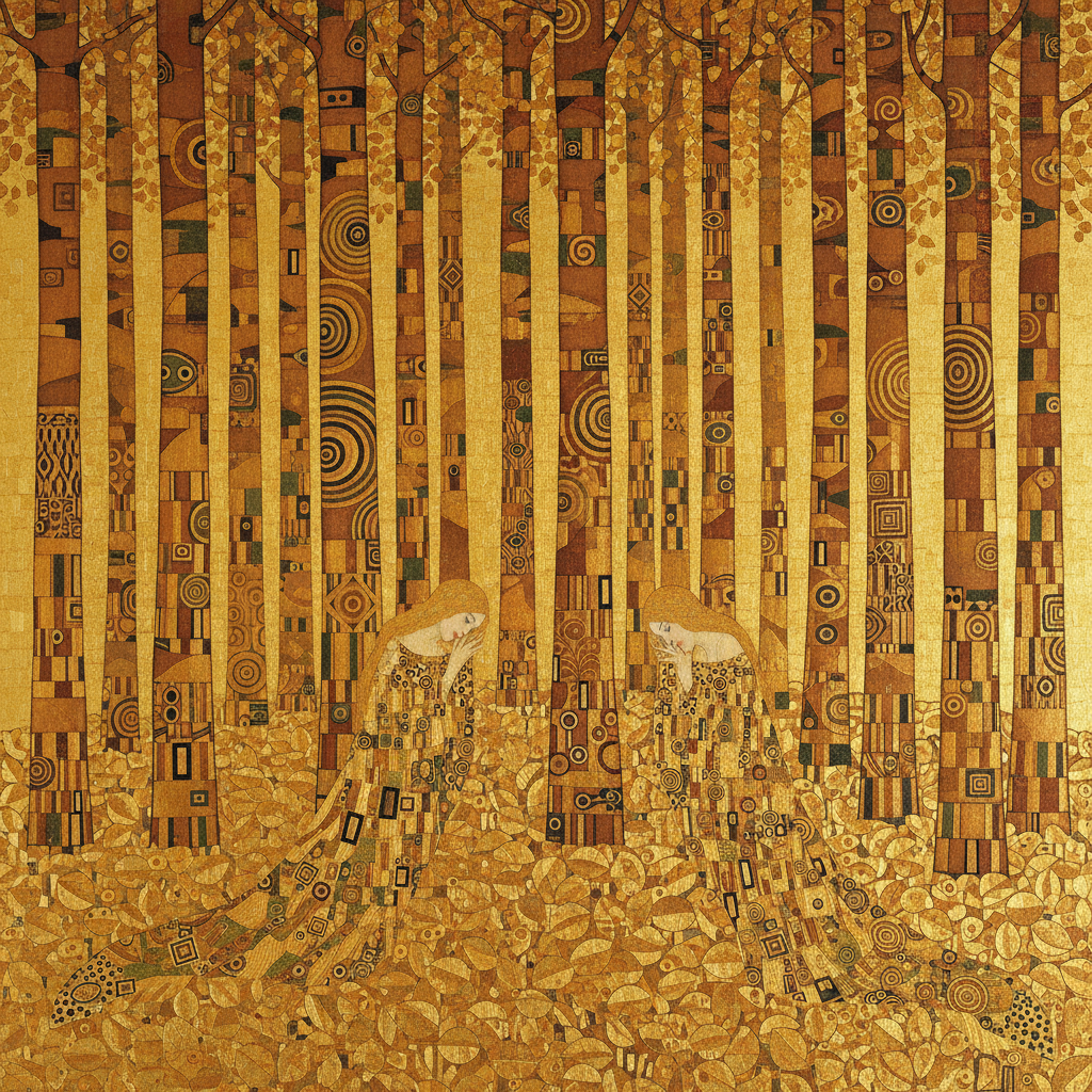 Beech Forest — Gustav Klimt