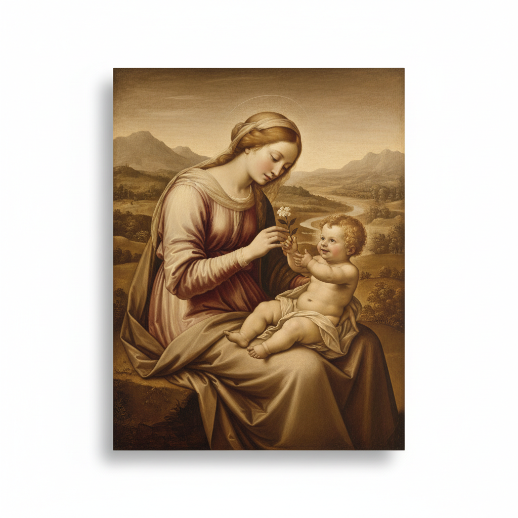 Benois Madonna — Leonardo da Vinci