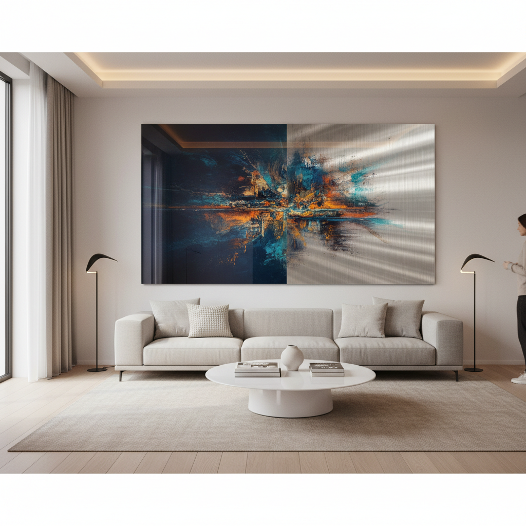 Acrylic vs Metal Prints: A Designer's Guide to Modern Wall Art