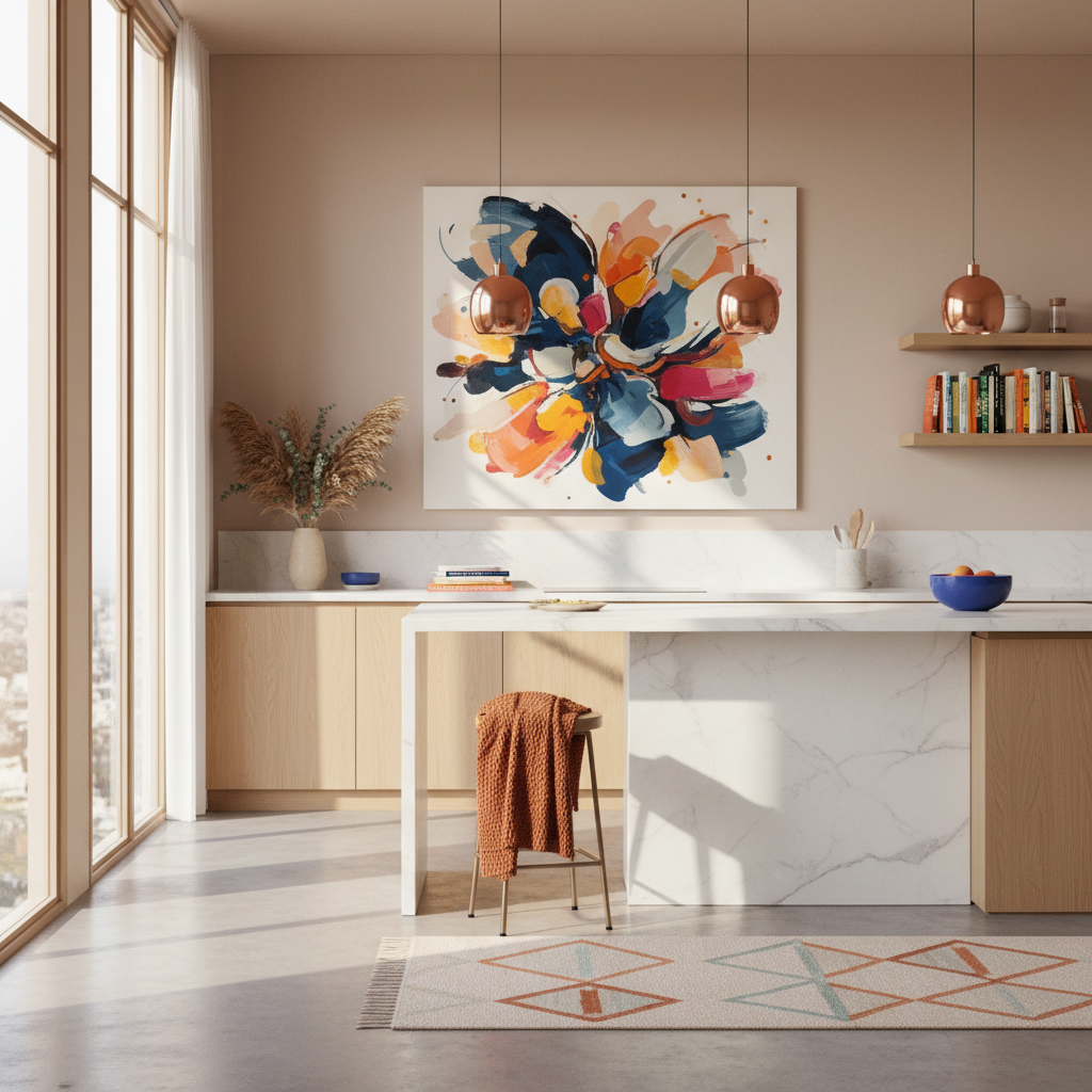 Crafting Art-Led Colour Palettes for Kitchens