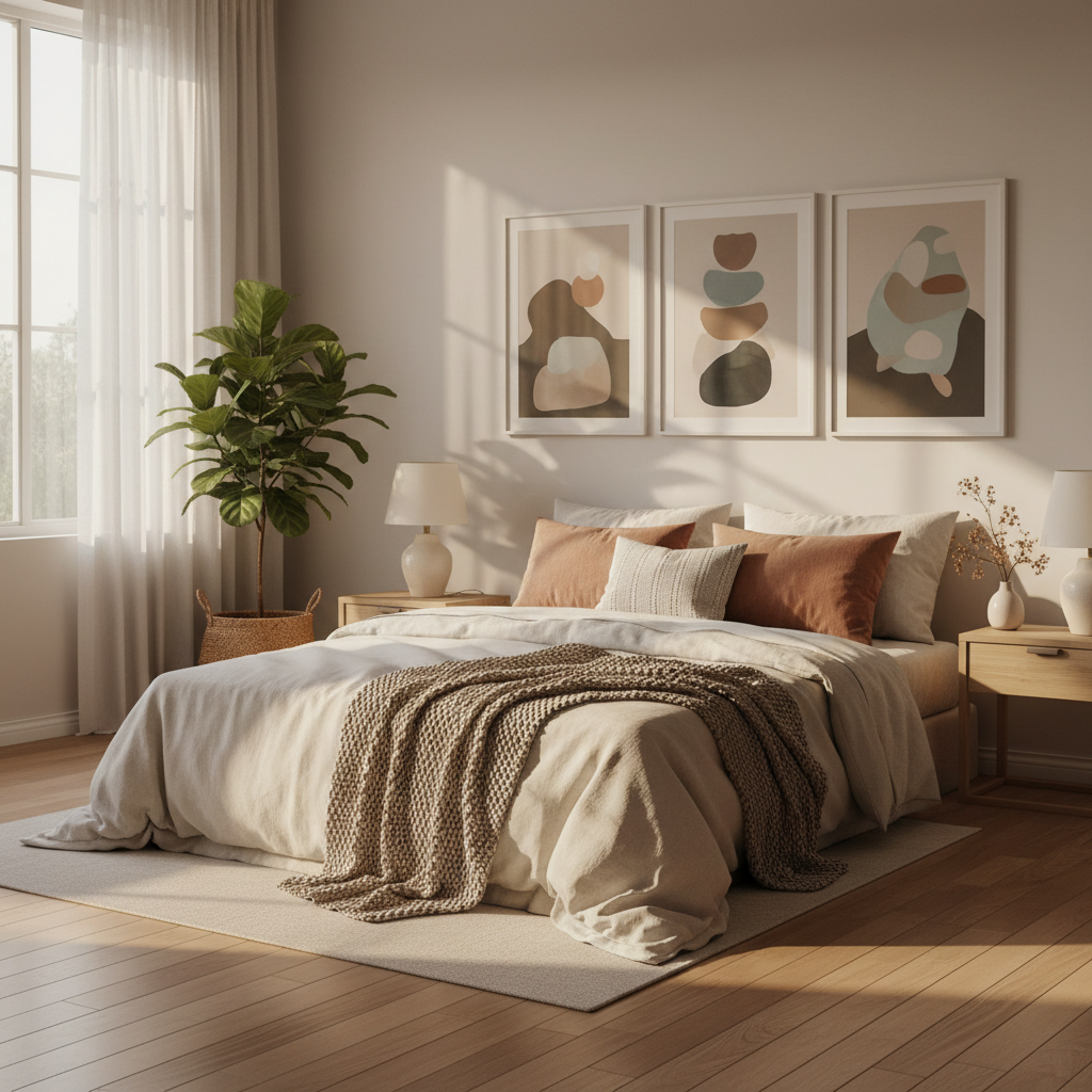 Crafting Serenity: The Best Calming Bedroom Colour Palettes
