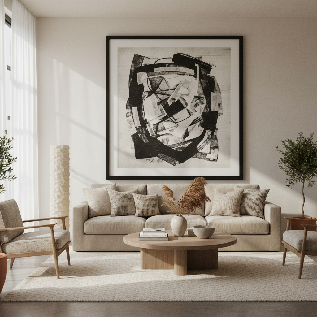 Mastering Monochrome: Curating a Sophisticated Art Collection