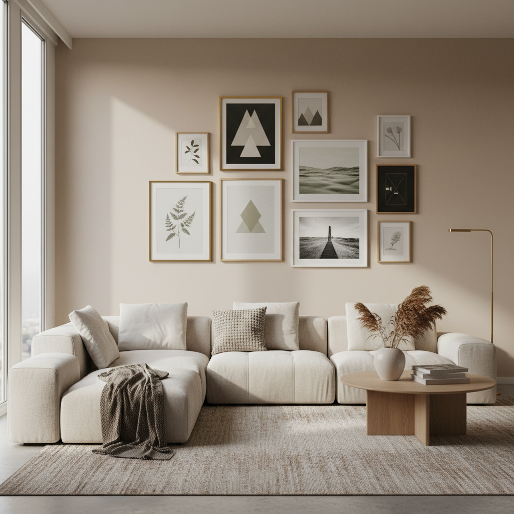Mastering the Art of a Sofa Gallery Wall