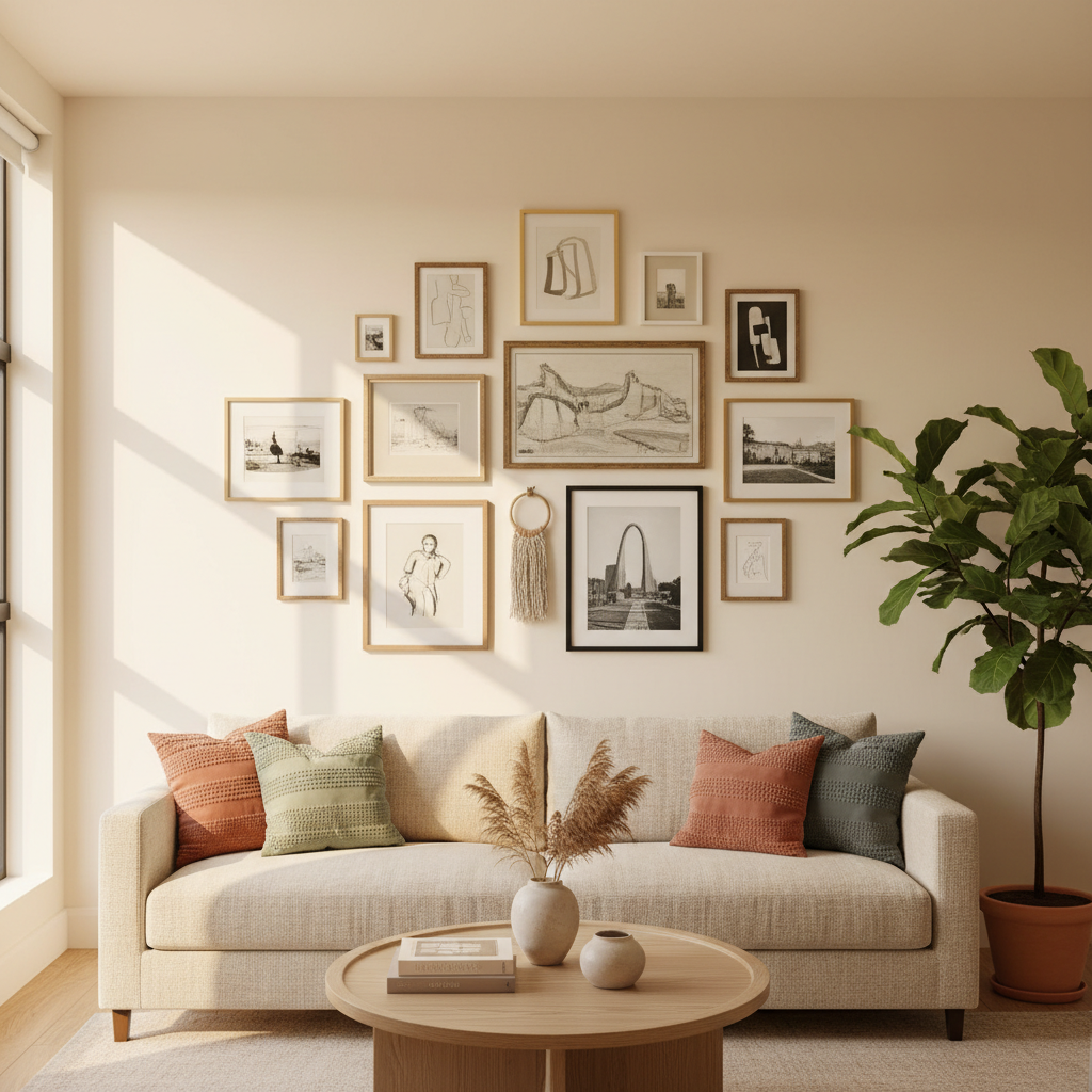 Mastering the Art of Display: How to Photograph and Share Your Art Wall