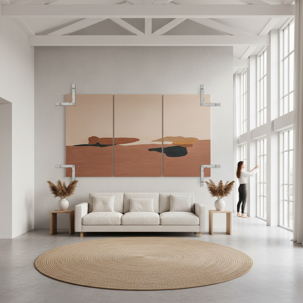 Mastering the Art of Hanging Large Wall Art Safely