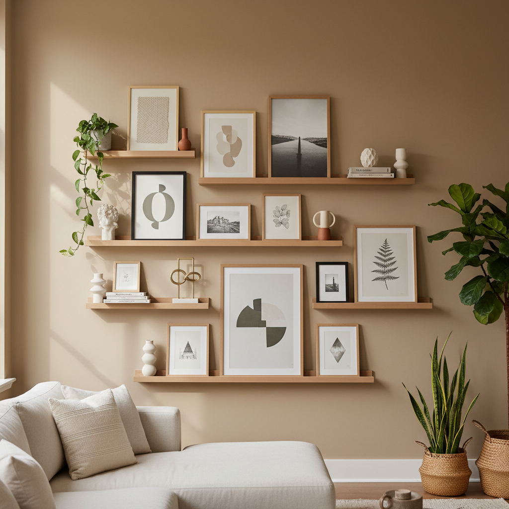 Mastering the Art of Layering: Shelves & Ledges for Dynamic Displays
