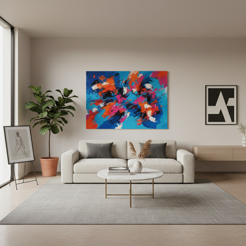 Mastering Wall Art Placement in Small Apartments