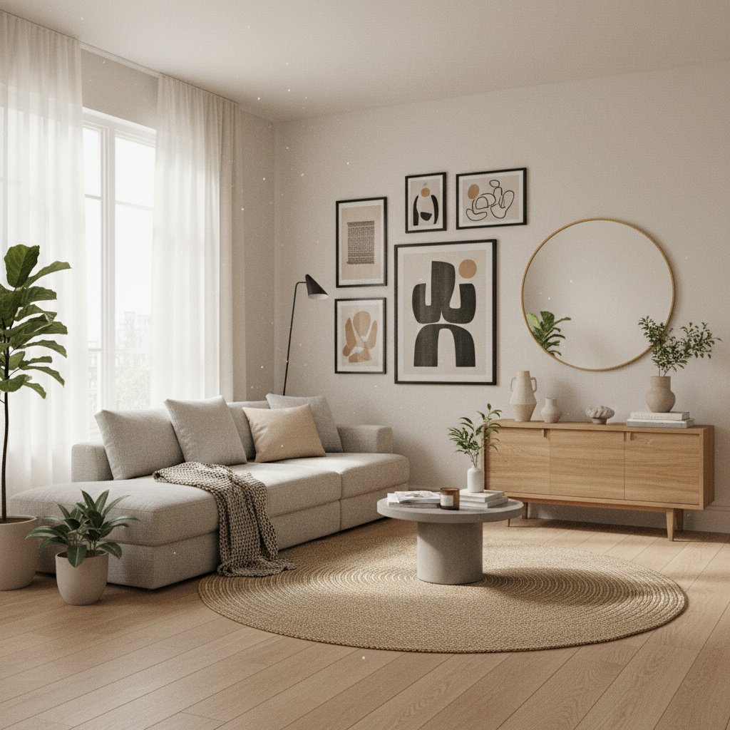 Maximising Your Space: Where to Place Wall Art in a Small Apartment