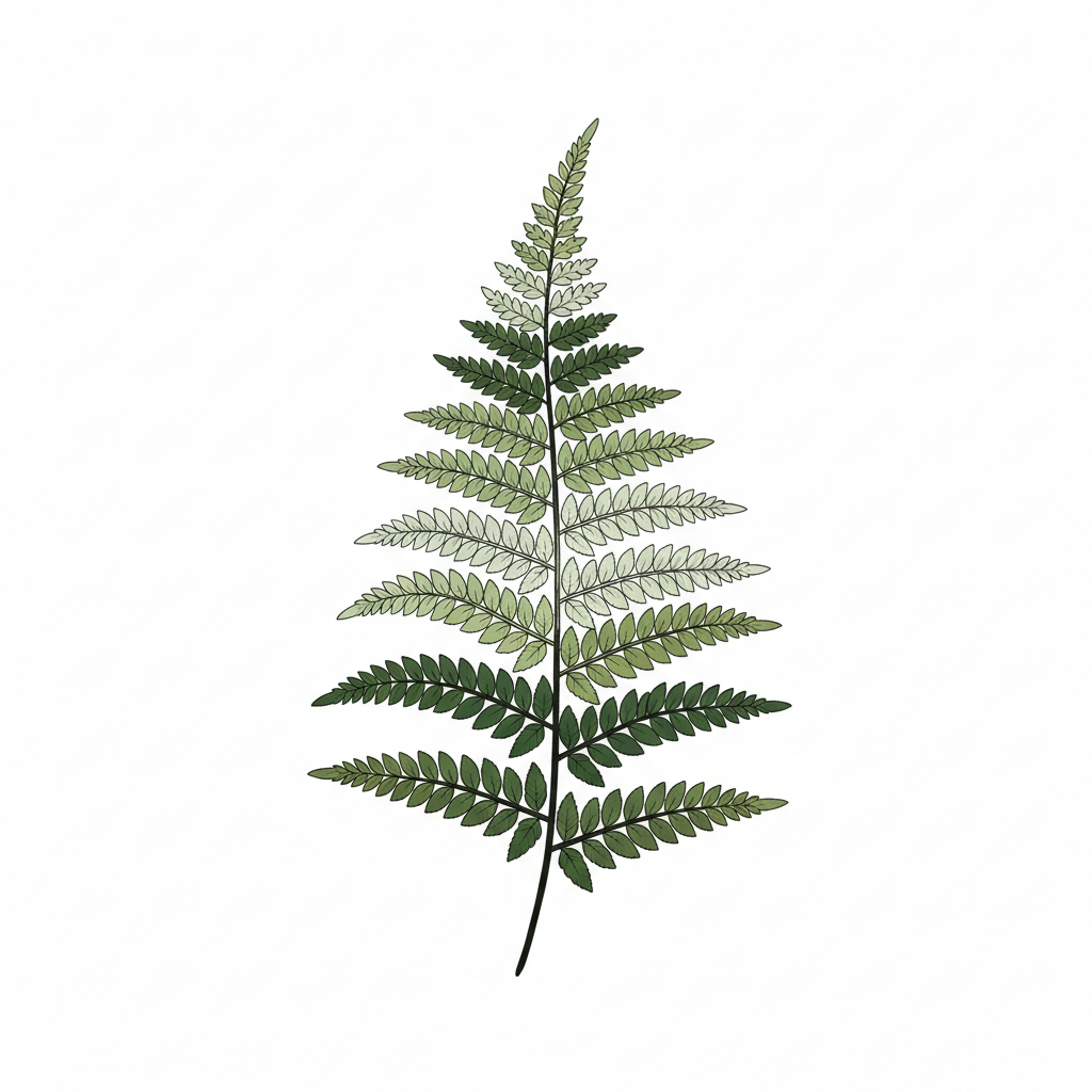 Botanical Fern Study