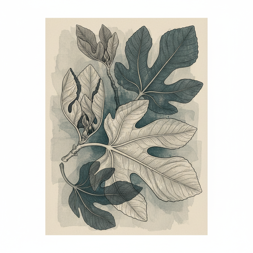 Botanical Fig Study