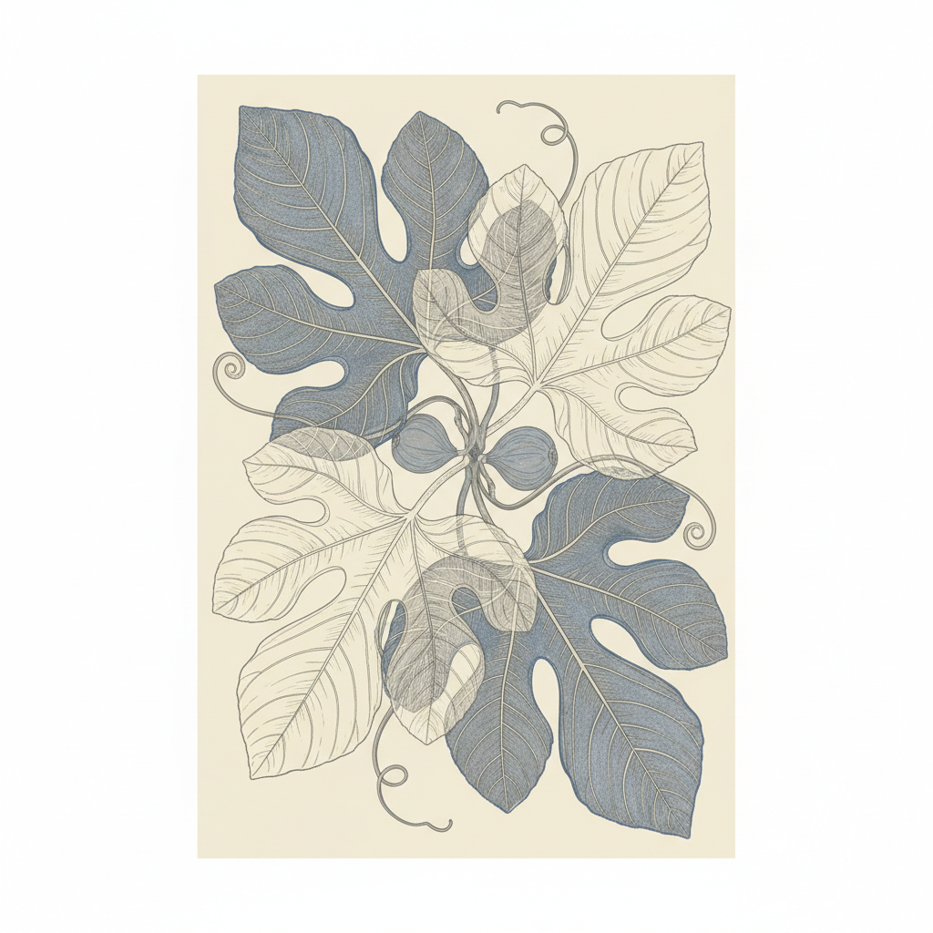 Botanical Fig Study