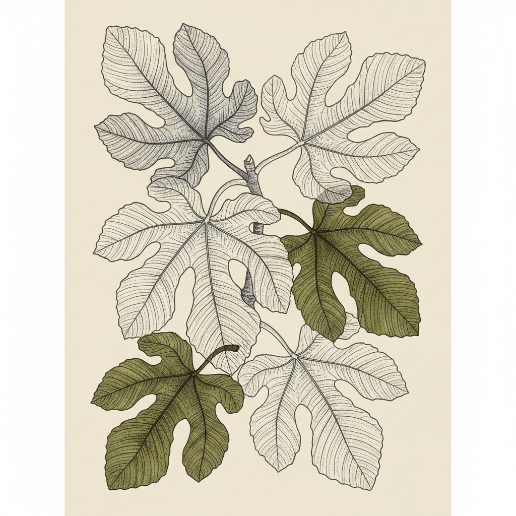 Botanical Fig Study