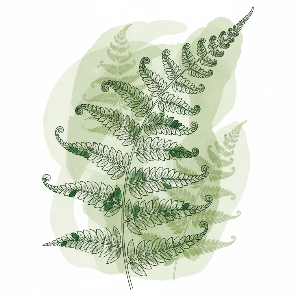 Botanical Frond Study