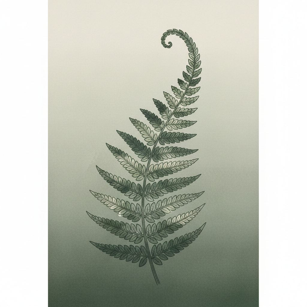 Botanical Frond Study