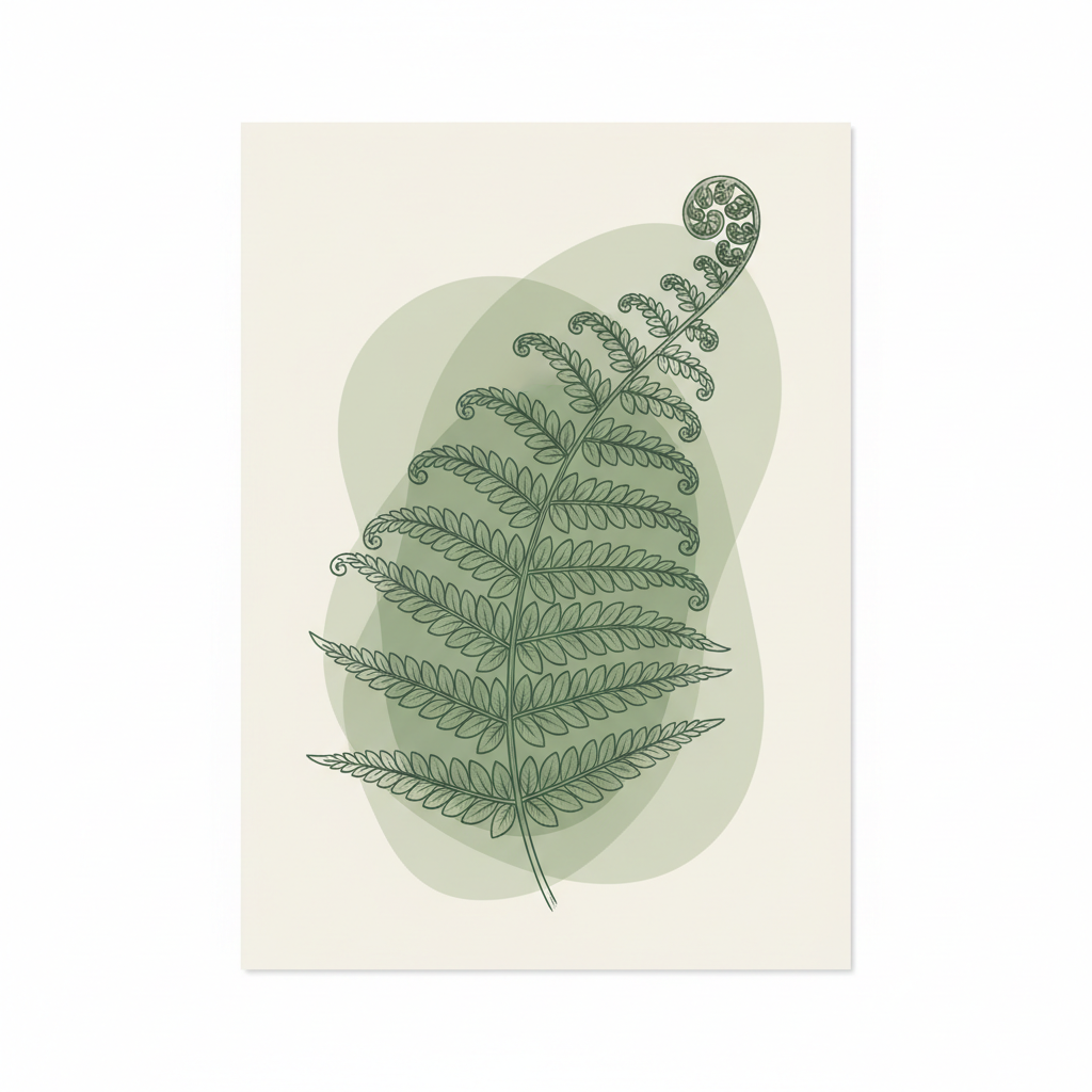 Botanical Frond Study