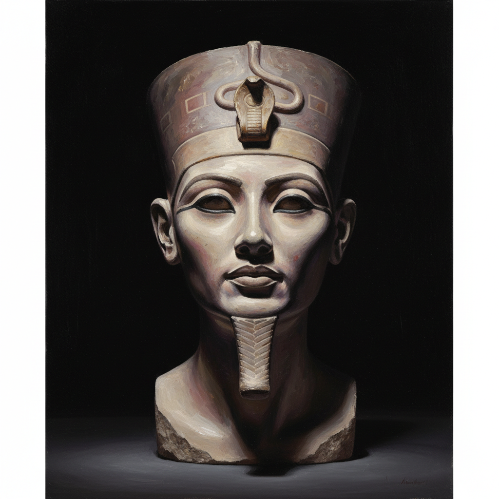 Bust of Nefertiti — Thutmose