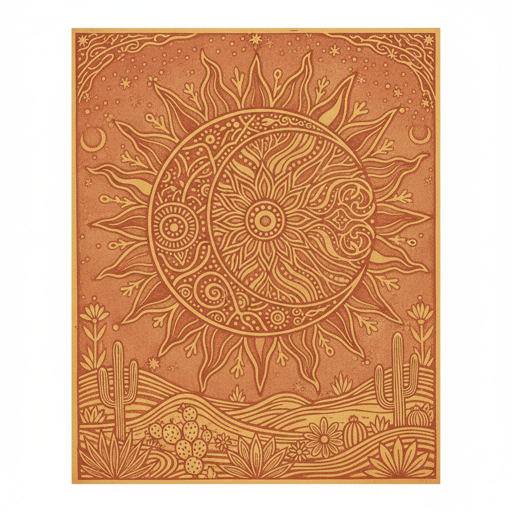 Celestial Desert Embrace