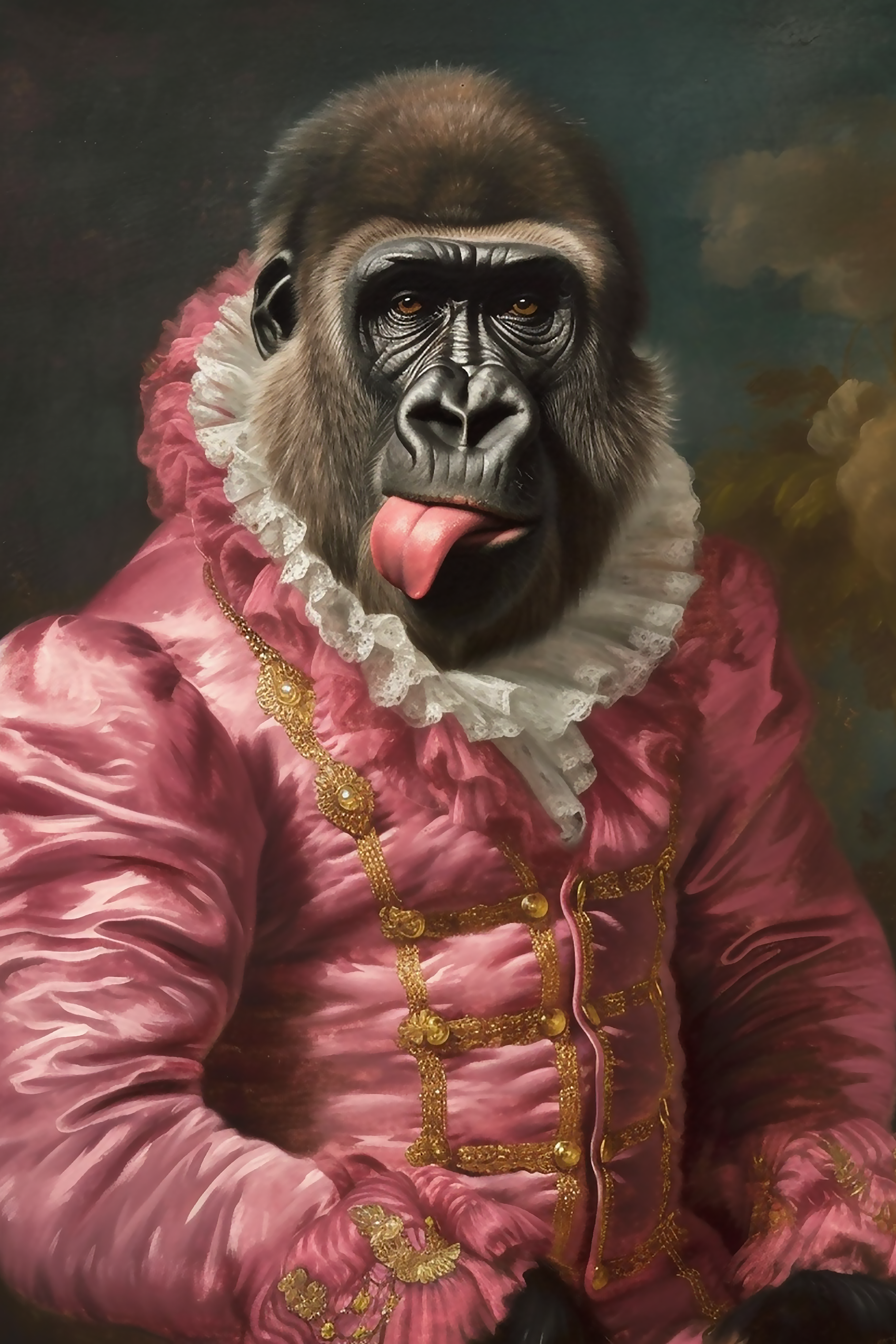 Charming Royal Gorilla