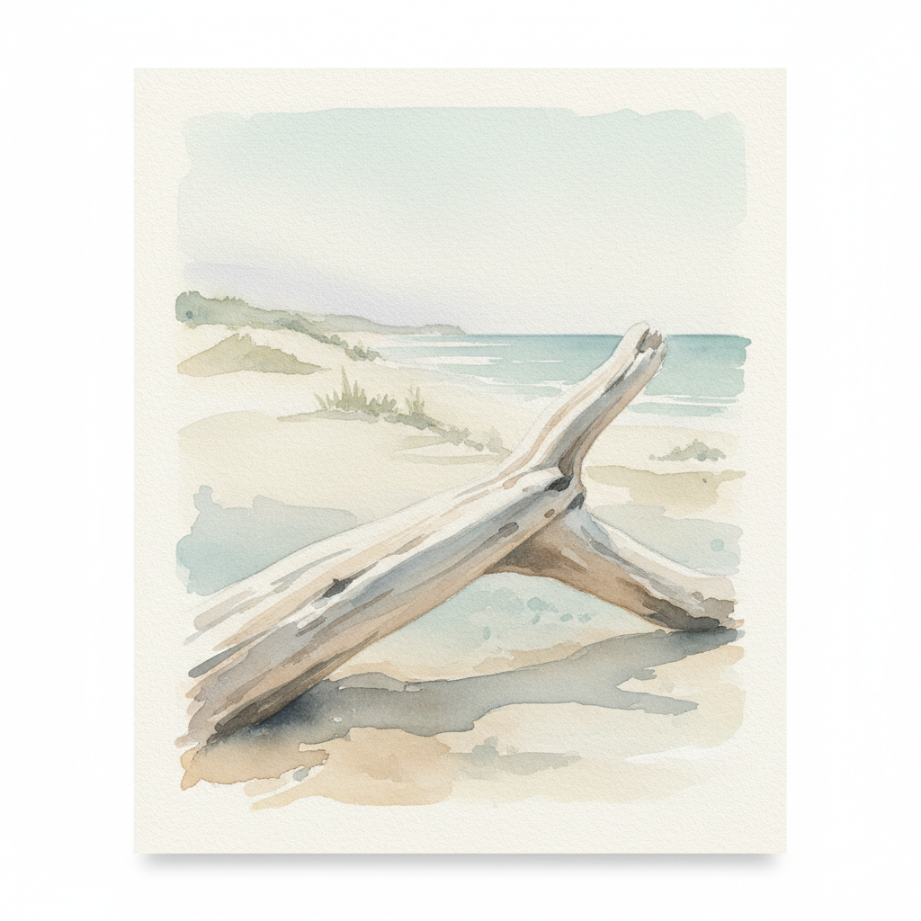 Coastal Haze Driftwood