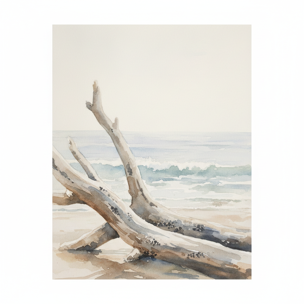 Coastal Haze Driftwood
