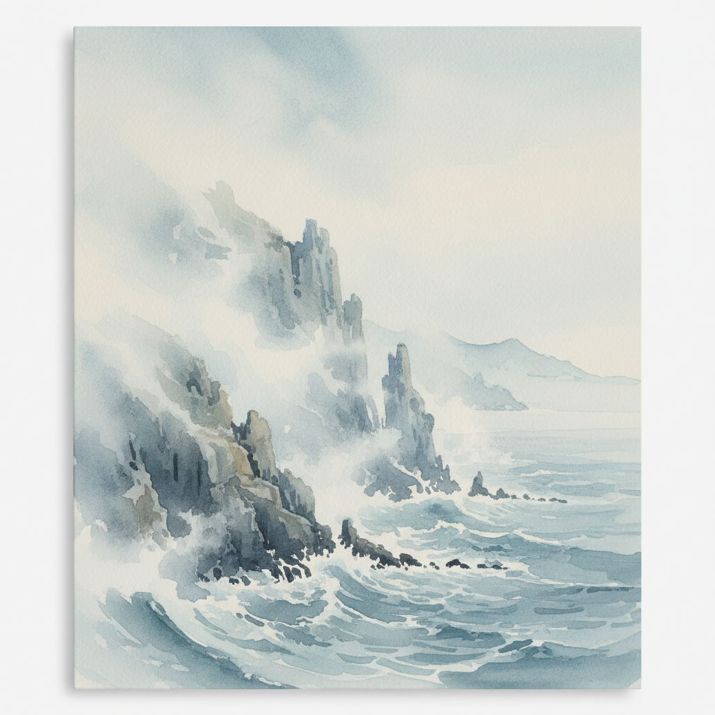 Coastal Haze Reverie