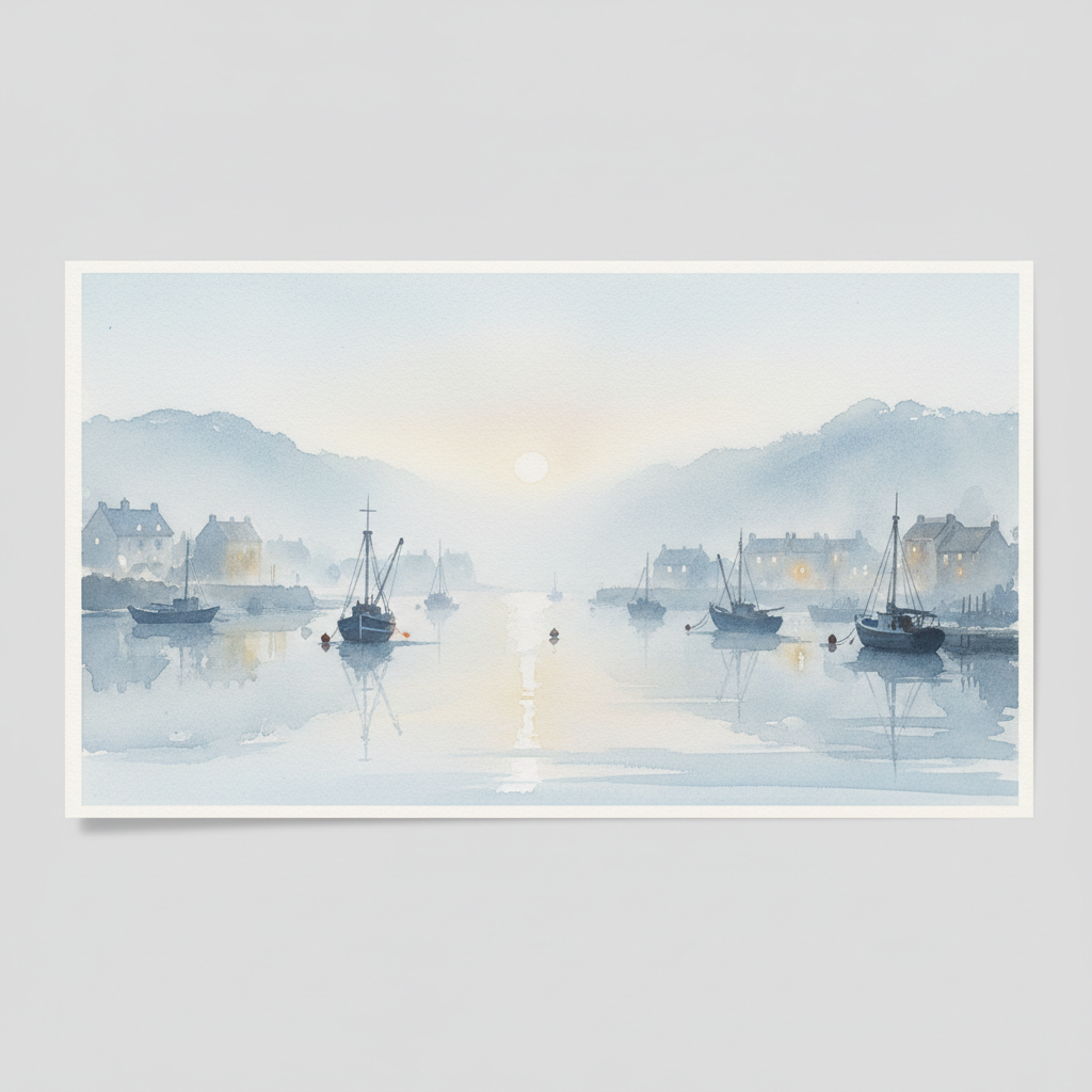 Coastal Hues Dawn