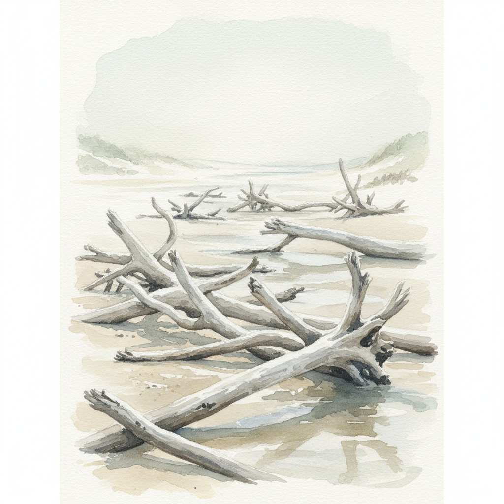 Coastal Hues Driftwood