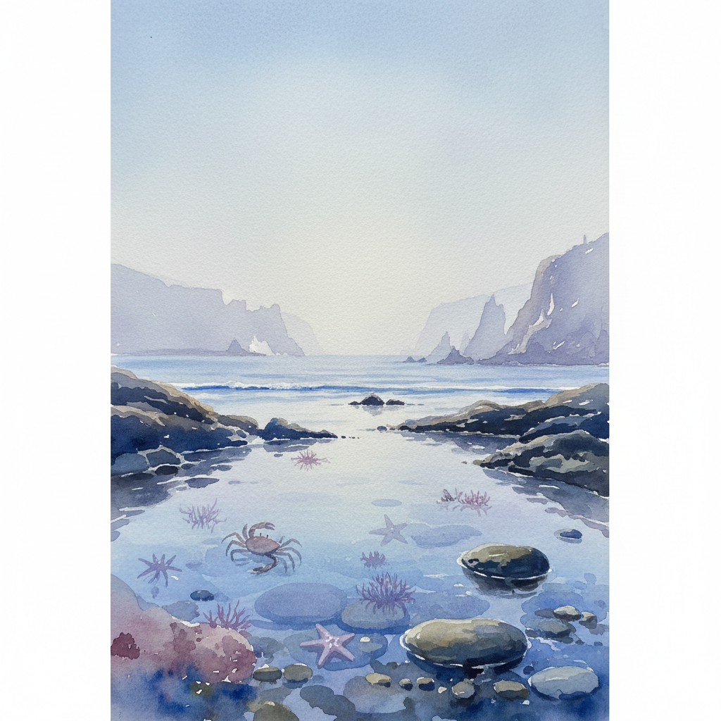 Coastal Hues Reflection