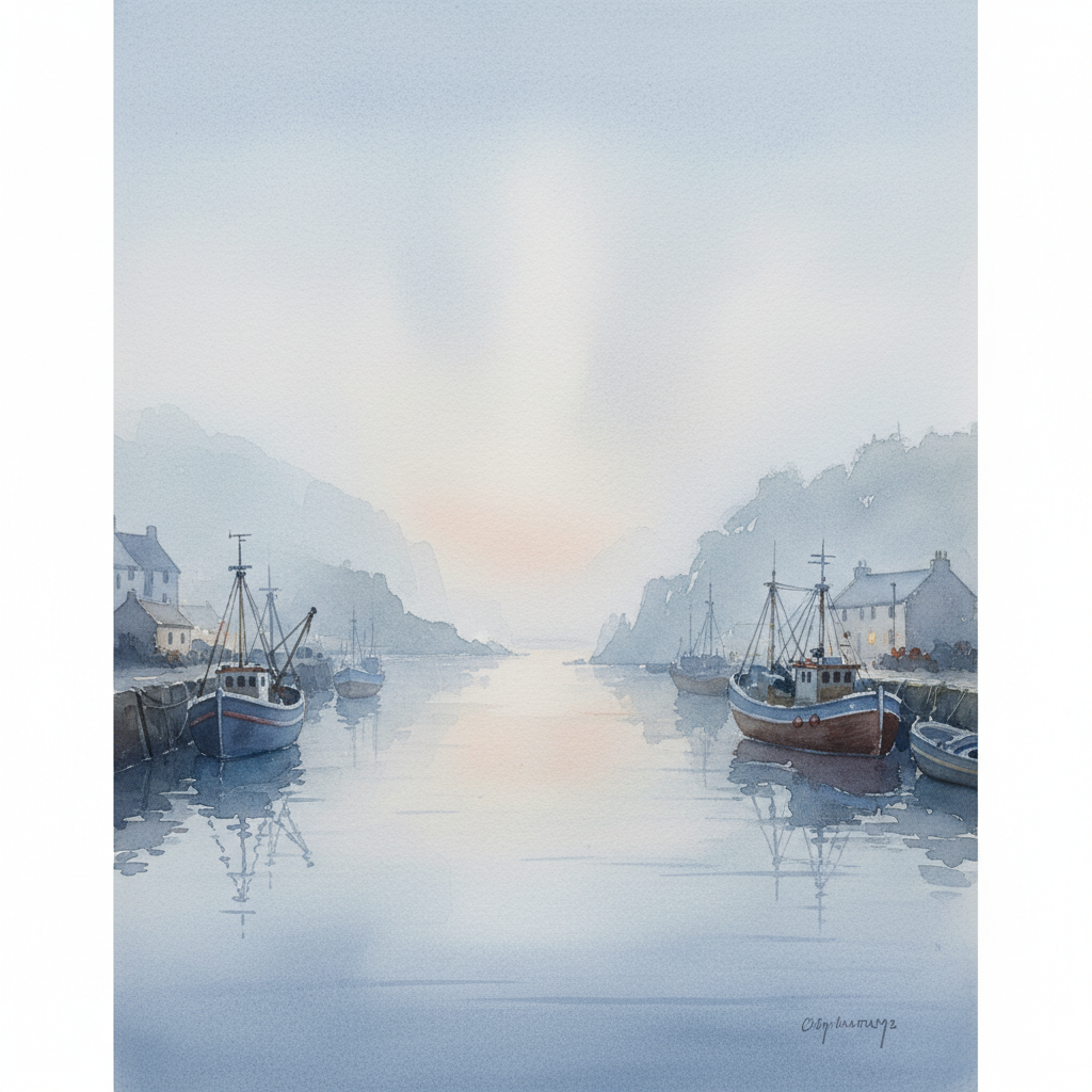 Coastal Morning Mist
