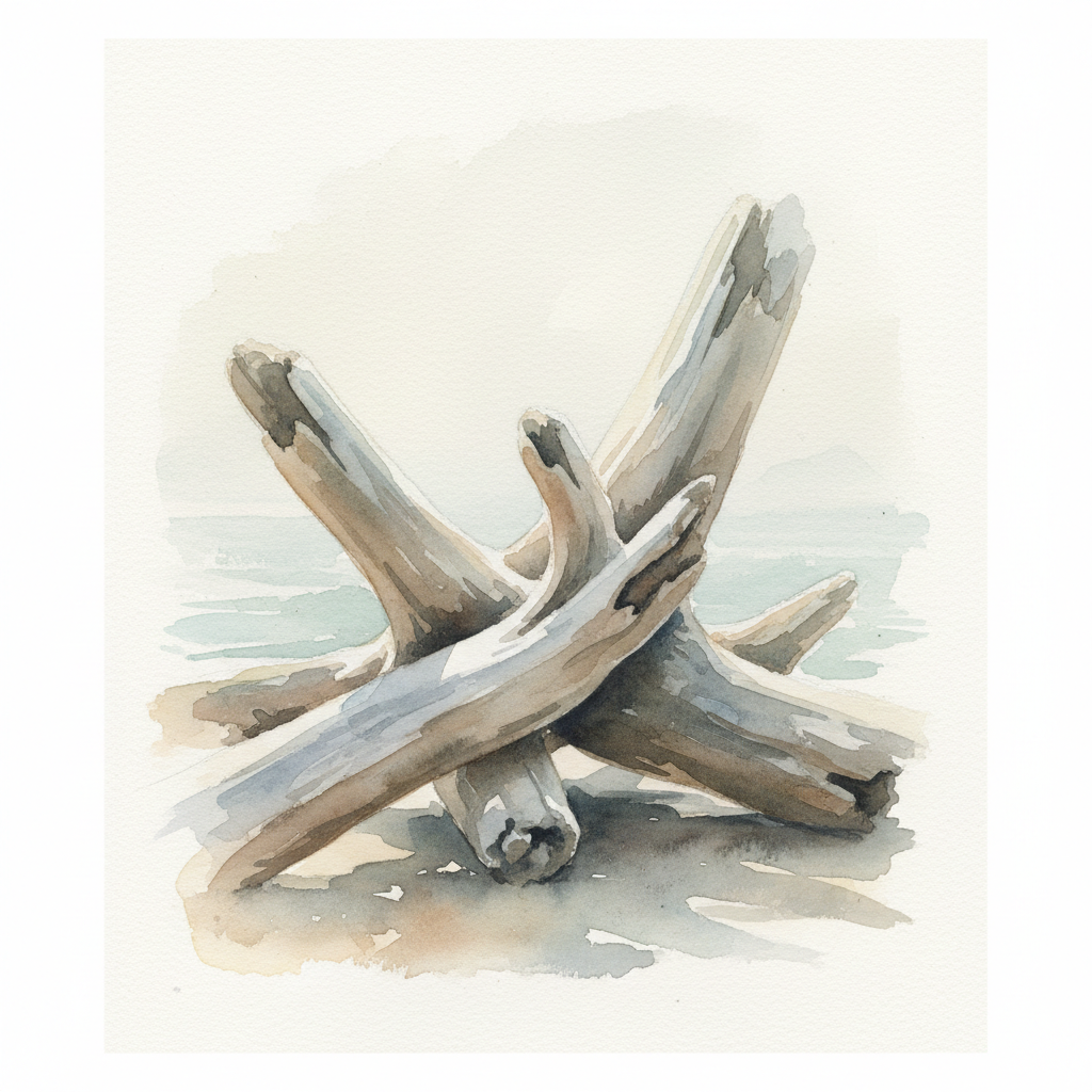 Coastal Whispers Driftwood