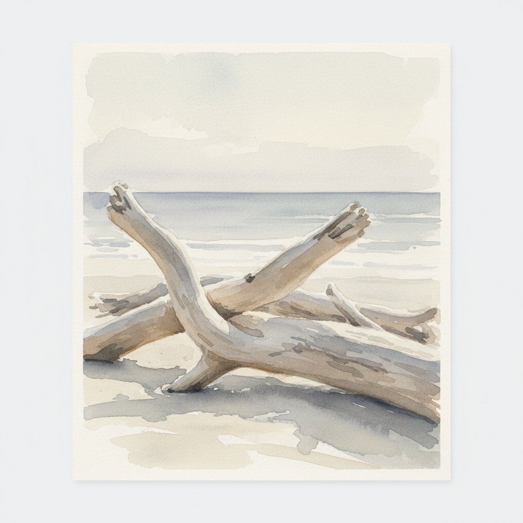 Coastal Whispers Driftwood