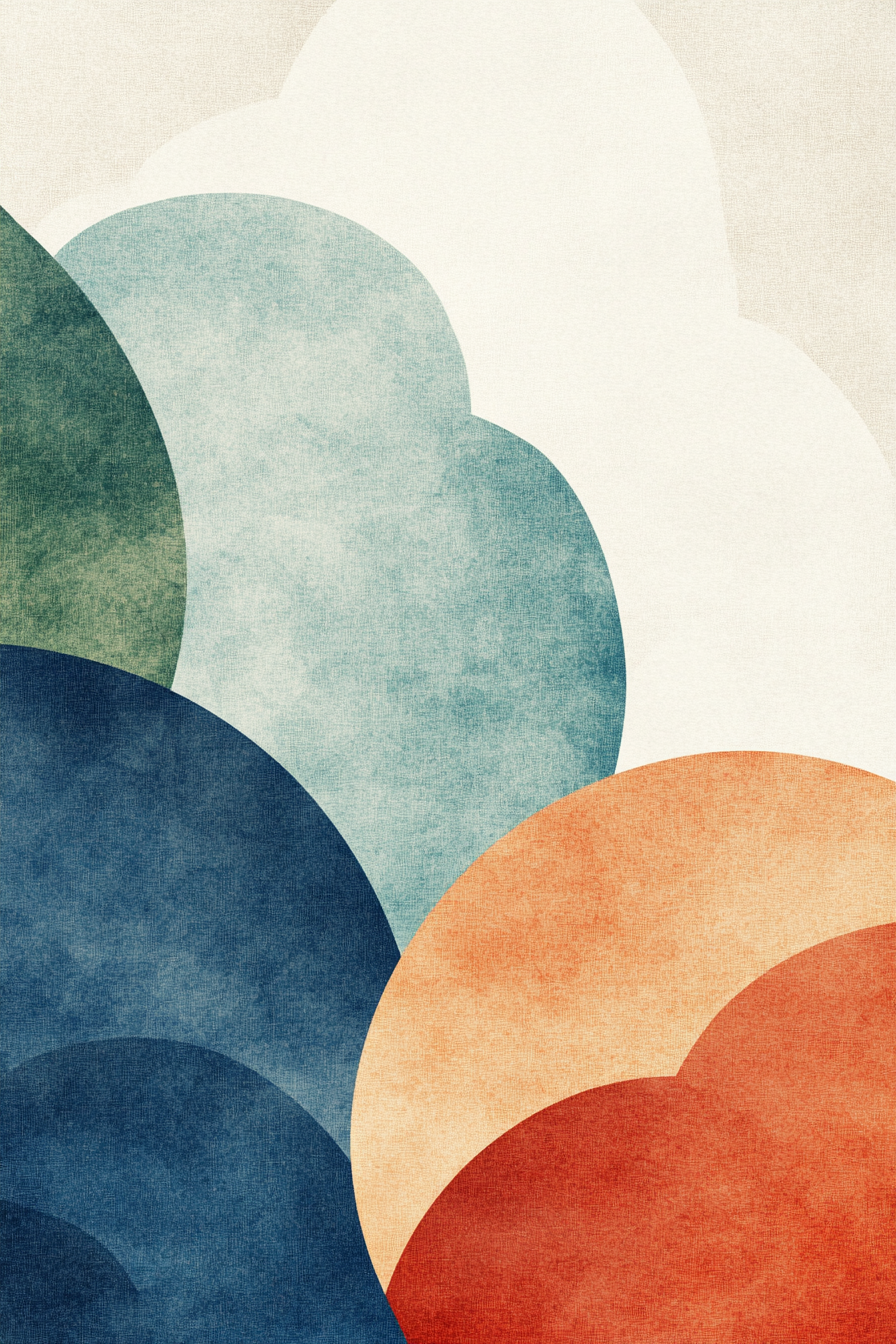 Colourful Wavy Abstract