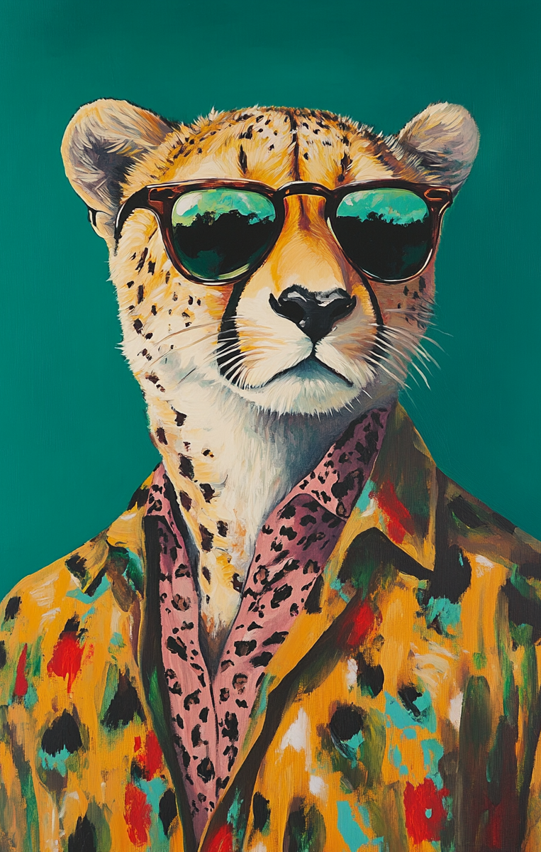 Cool Cat in Shades