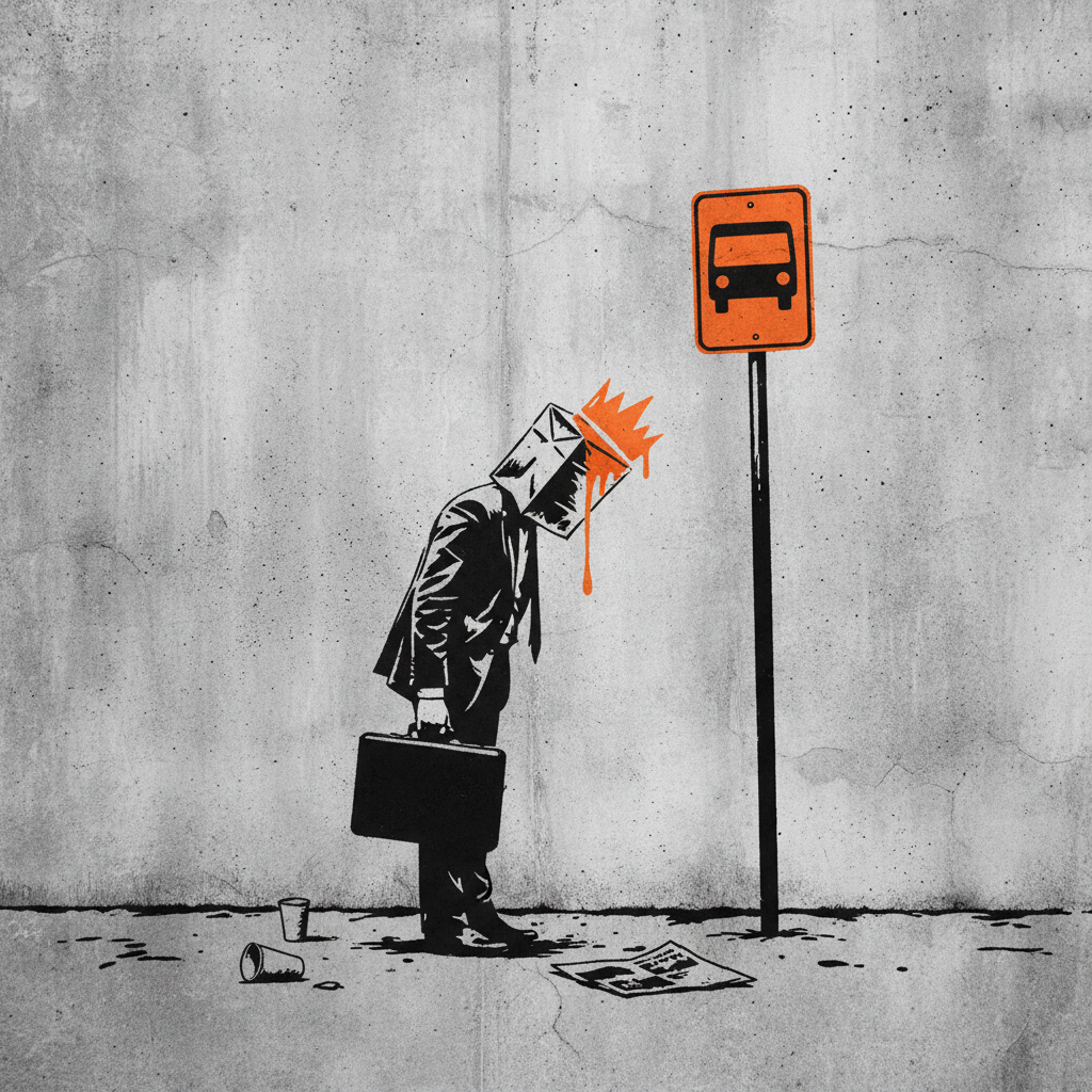 Corporate Faceless Commute