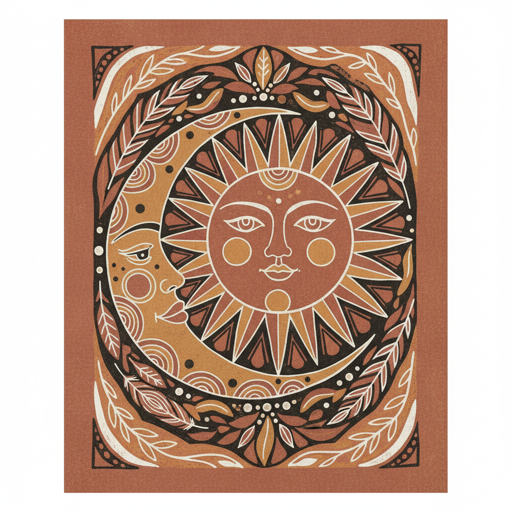 Cosmic Desert Embrace