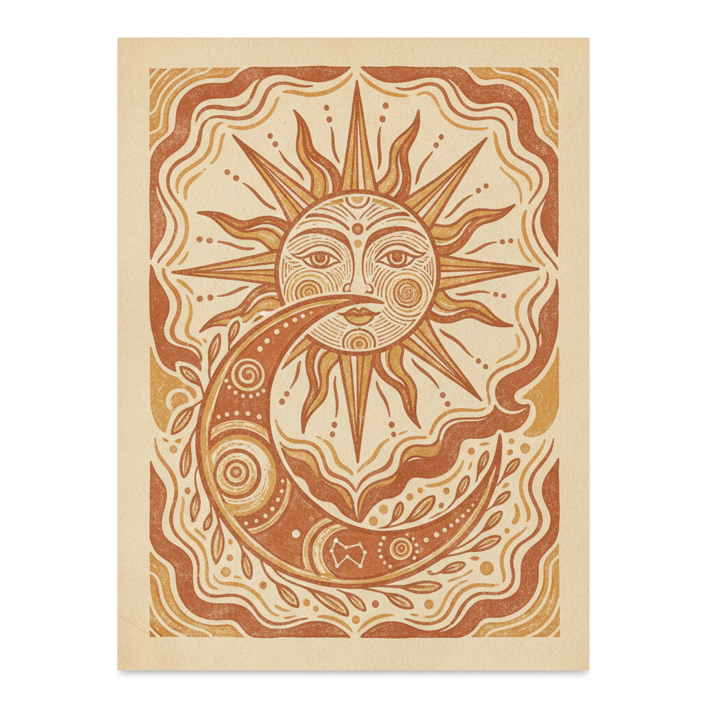 Cosmic Desert Embrace