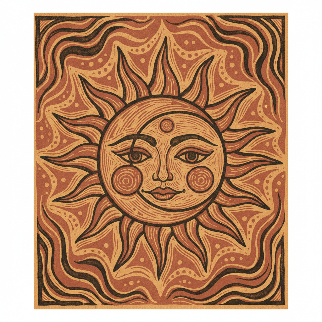 Cosmic Desert Embrace