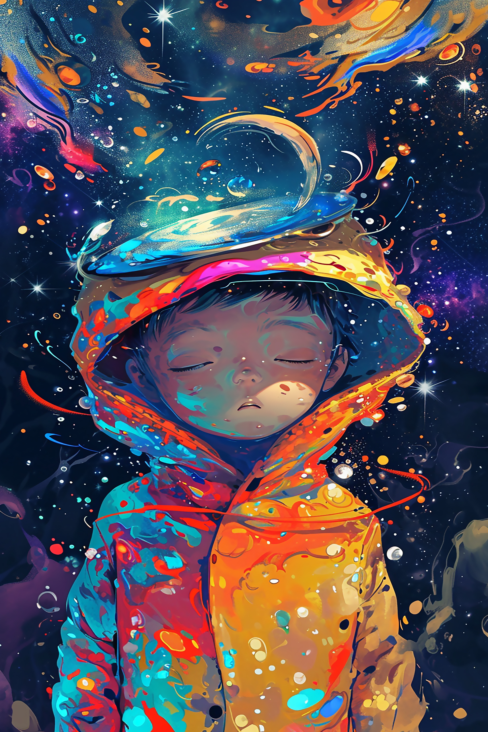 Cosmic Dreamscape Child