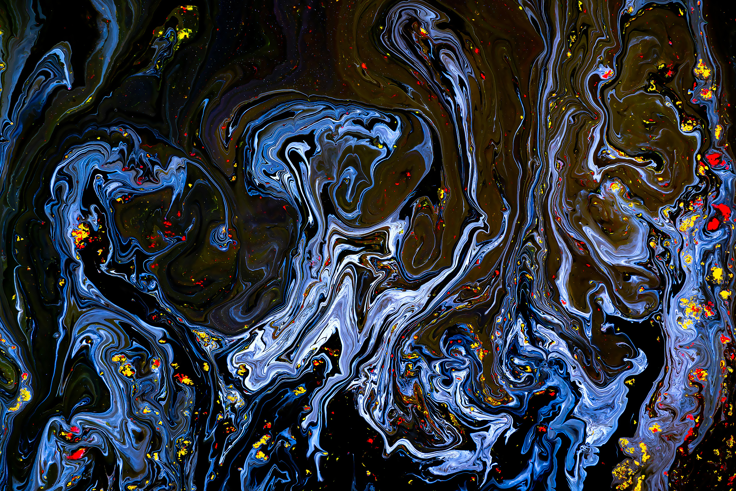 Cosmic Fluid Dance