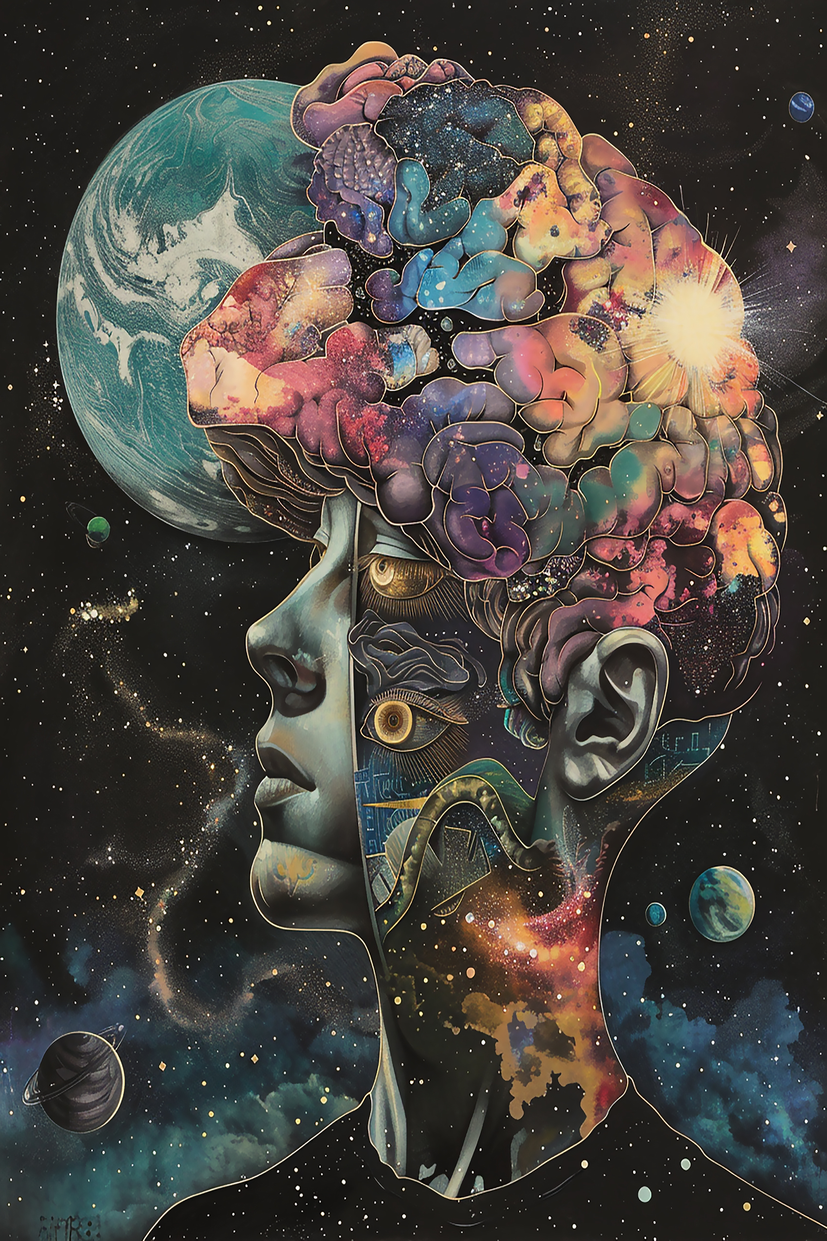Cosmic Mind Canvas