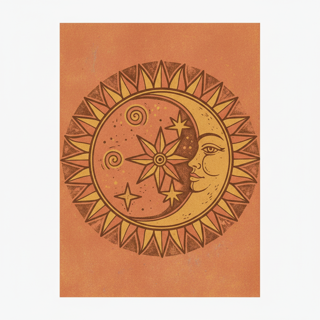 Cosmic Ochre Embrace