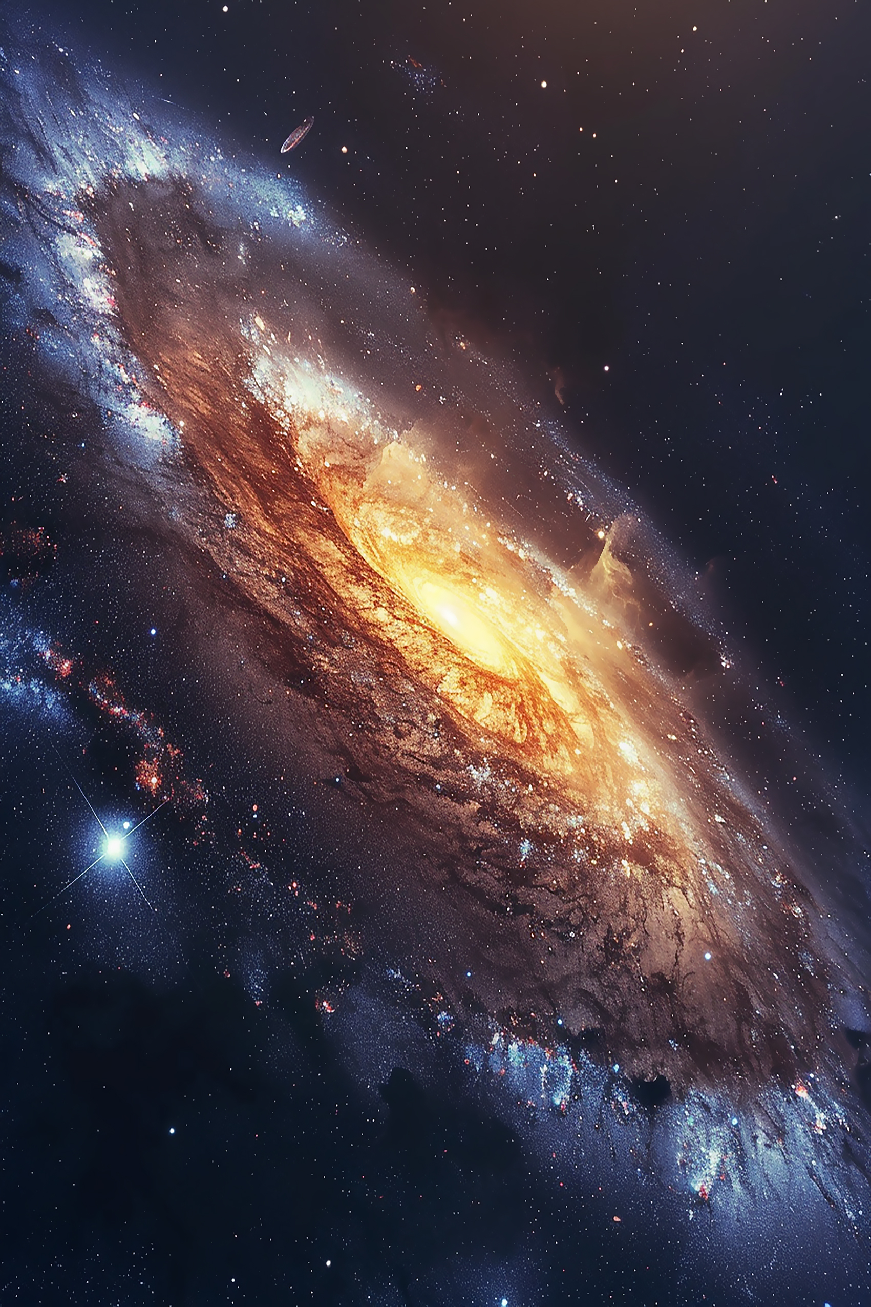 Cosmic Spiral Galaxy