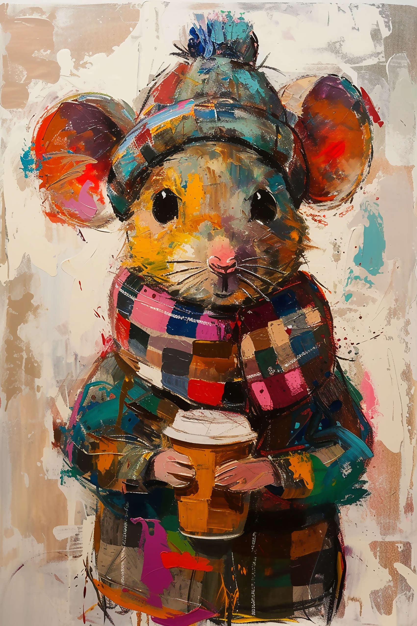 Cozy Winter Mouse