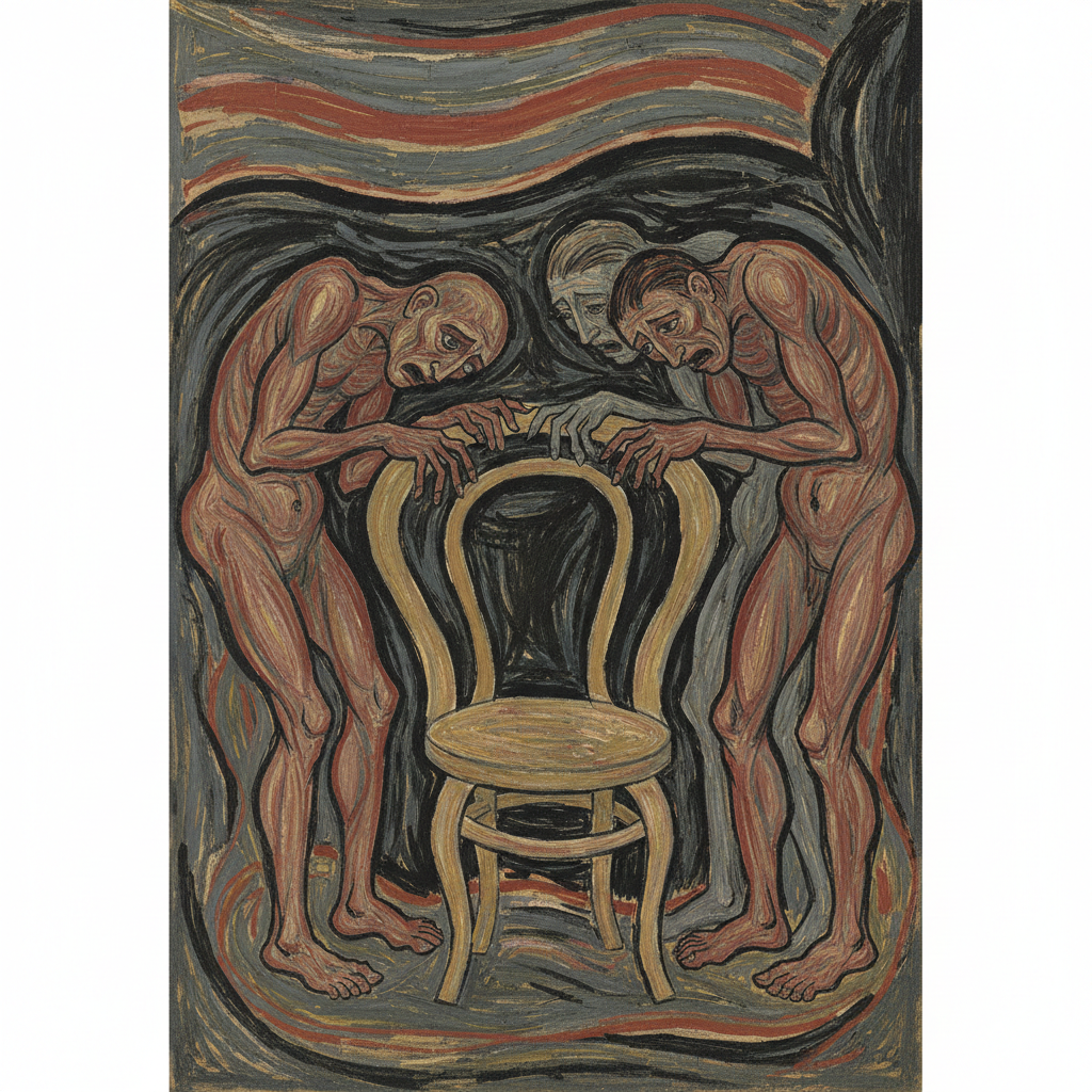 Death in the Sickroom — Edvard Munch