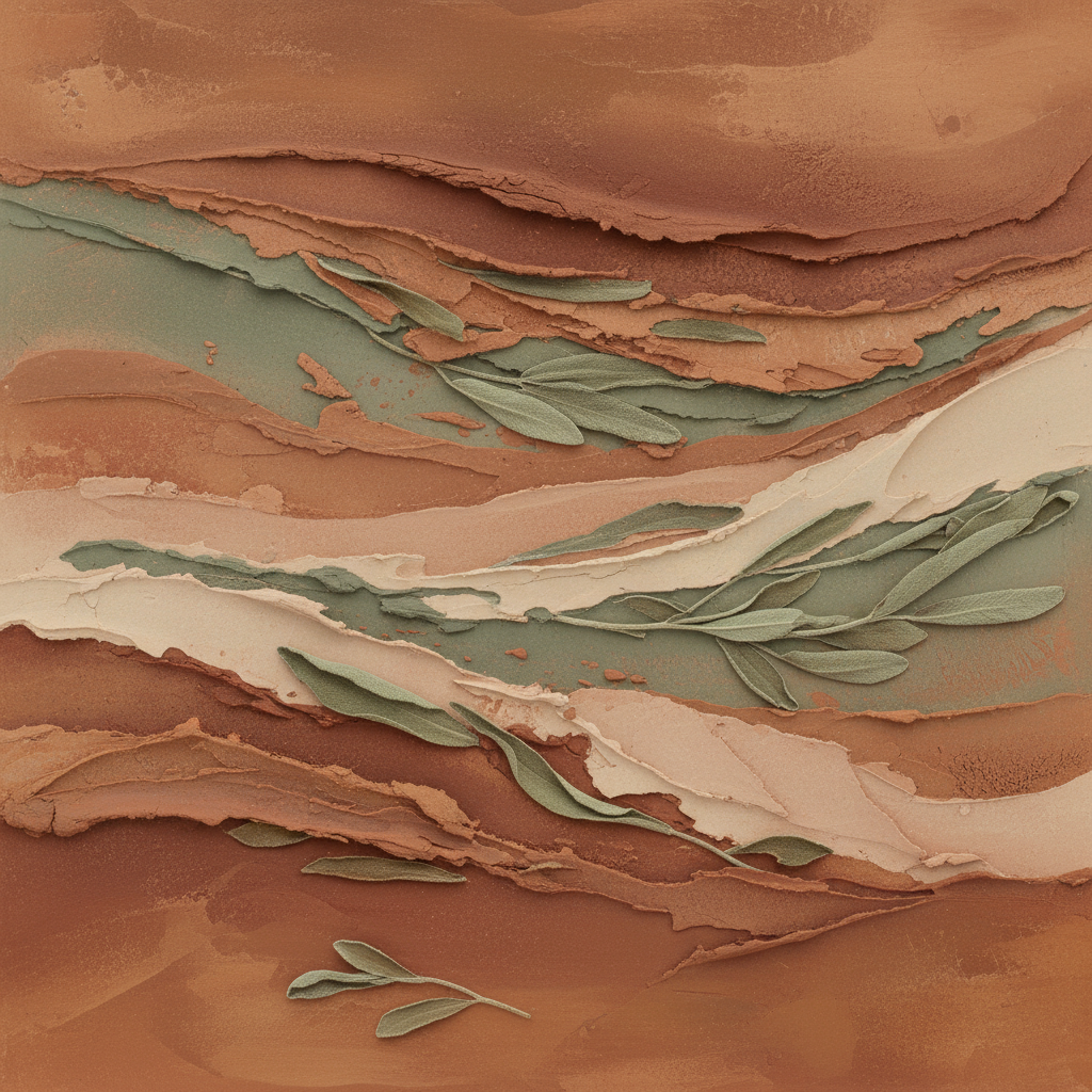 Desert Bloom Abstract