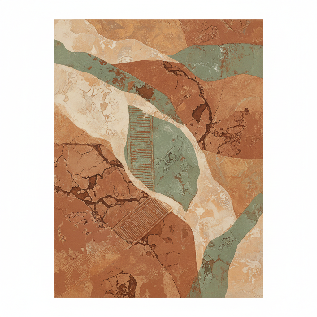 Desert Bloom Abstract