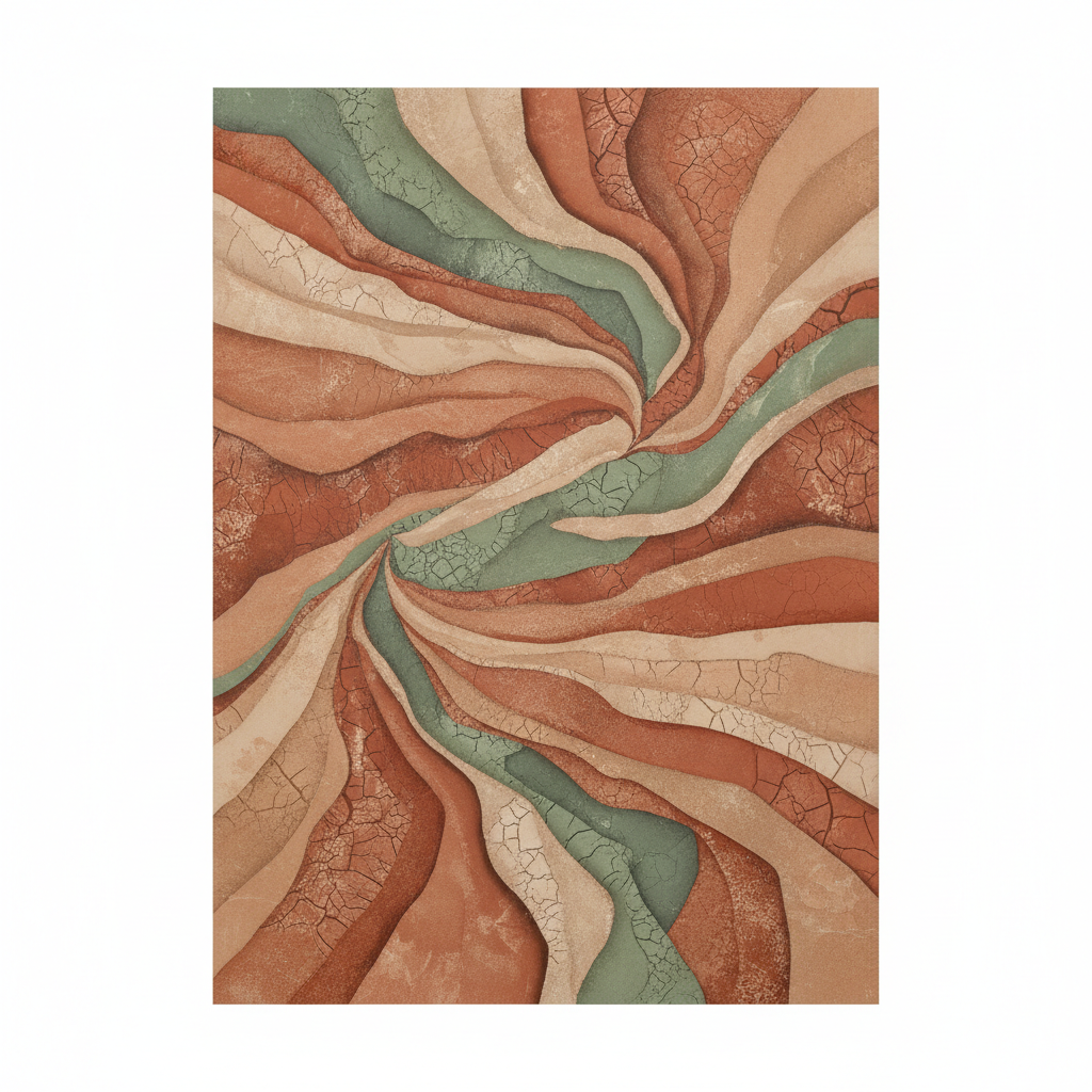 Desert Bloom Abstract