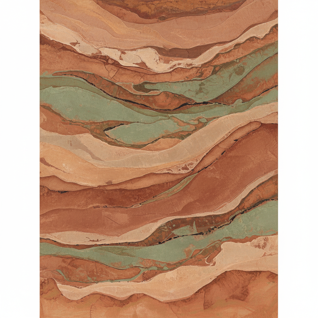 Desert Bloom Abstract